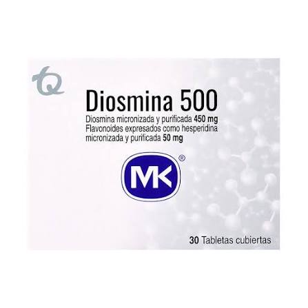 DIOSMINA 500 X 30 TAB MK