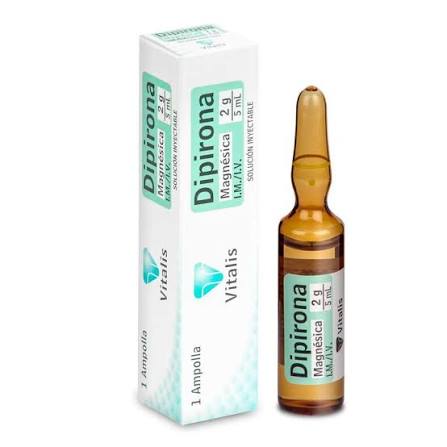 DIPIRONA MAGNESICA 2G/5ML X 1 AMPOLLA VI