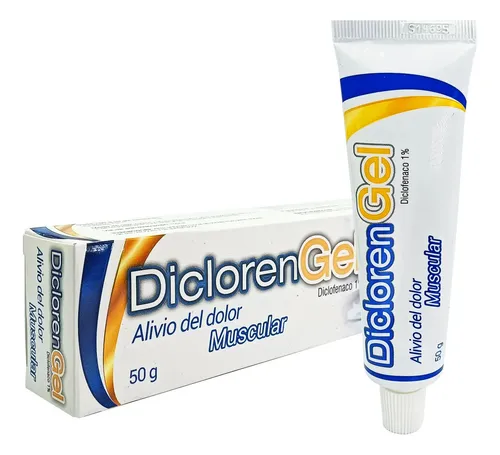 DICLOREN GEL (DICLOFENACO 1%) GEL X 50G