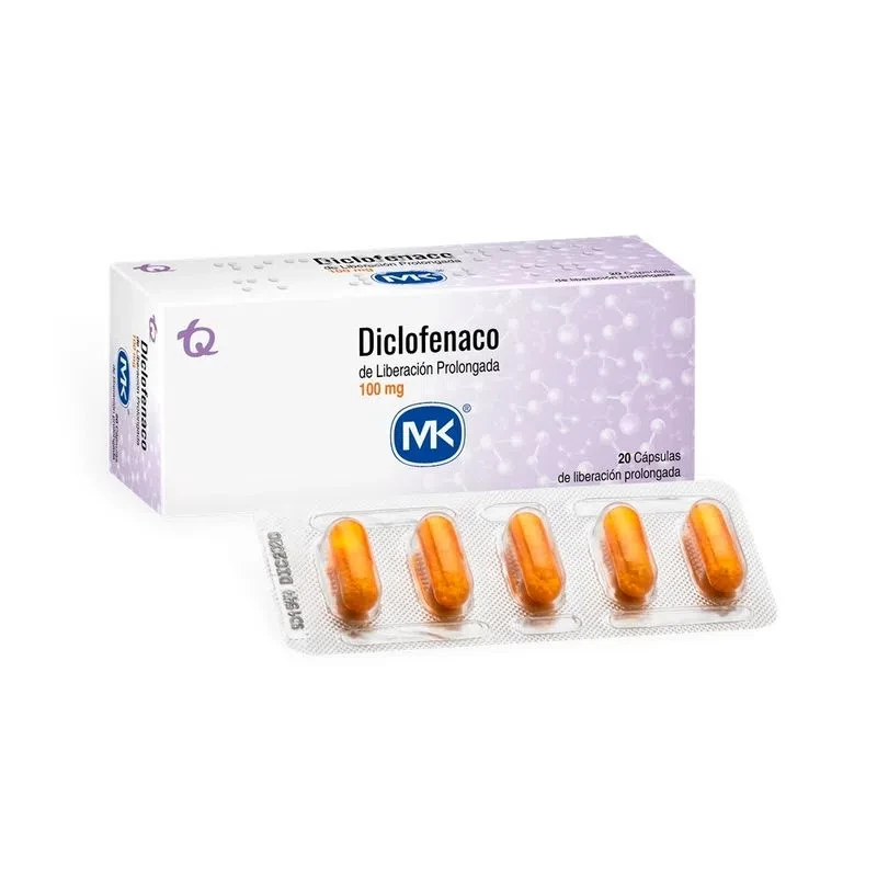 DICLOFENACO LIB. PROLON 100MGX20 CAPS MK