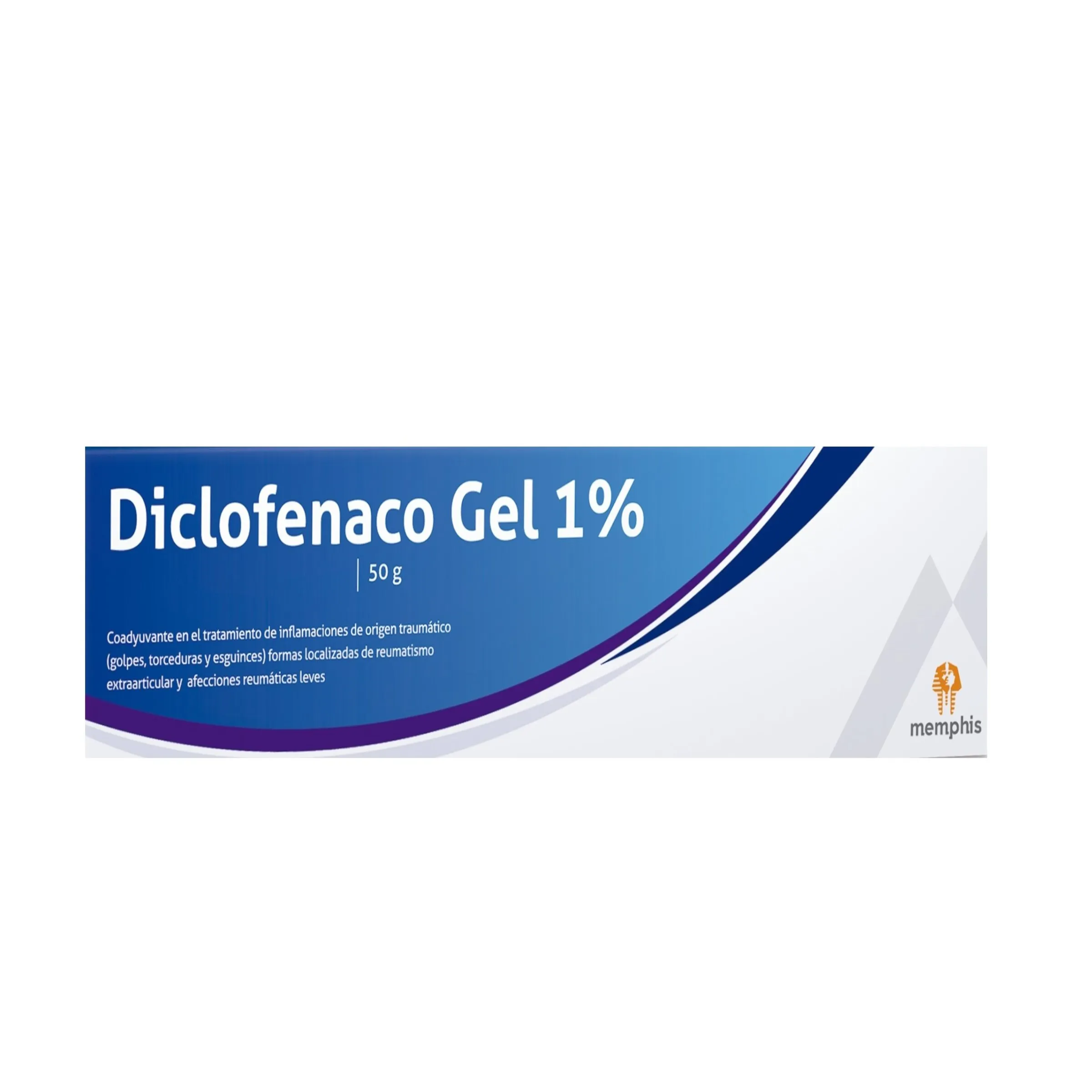 DICLOFENACO GEL 1% TUBO X 50 G MEMPHIS