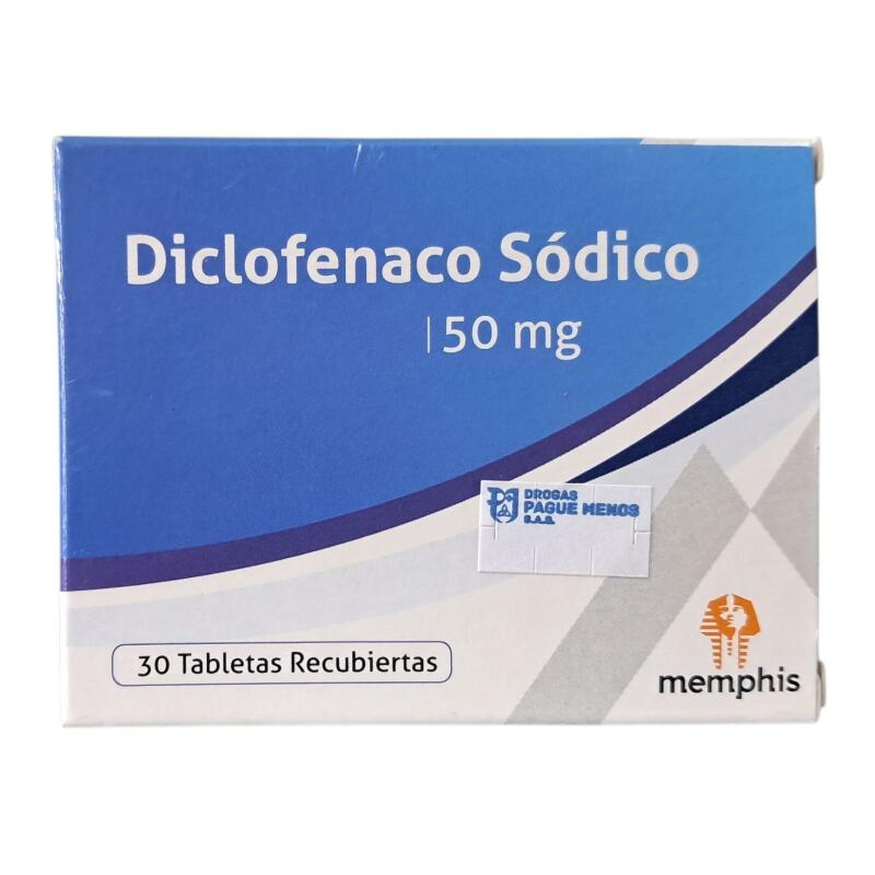 DICLOFENACO 50 MG X 200 TAB-MEMPHIS