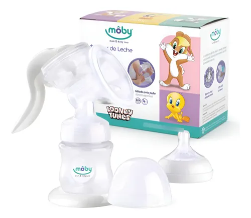 EXTRACTOR DE LECHE CON BIBERON MOBY