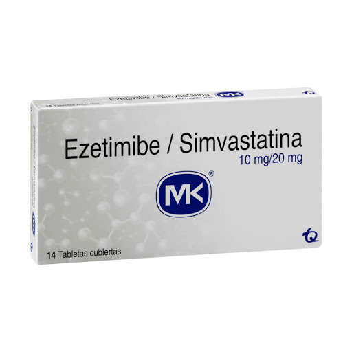 EZETIMIBE 10/SIMVASTATINA 40MG X14T /MK