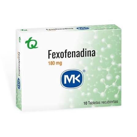 FEXOFENADINA 180 MG X 10 TBL - MK
