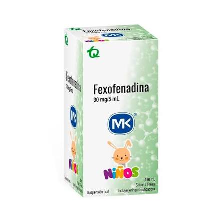 FEXOFENADINA NIÑOS SUSPENSIÓN X 150ML MK