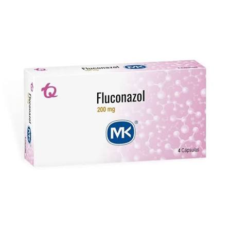 FLUCONAZOL 200MG X 4 CAPS MK
