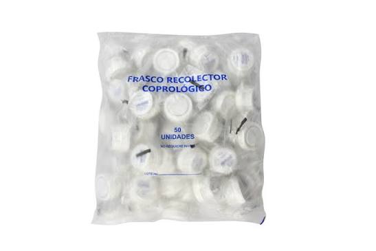 FRASCO RECOLECTOR COPROLOGICO X 50 NISSI