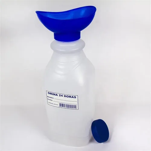 FRASCO RECOLECTOR DE ORINA 24 H X 3 L NI