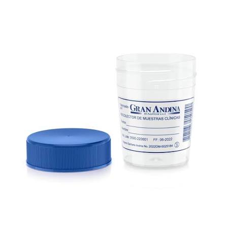 FRASCO RECOLECTOR DE ORINA X 50 UN CORCH