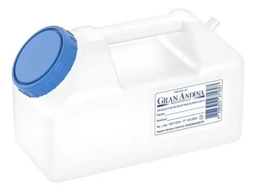 FRASCO RECOLECTOR ORINA 24H GRAN ANDINA
