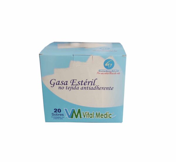 GASA ESTERIL 10 X 10 CM X 20 UND VITAL M