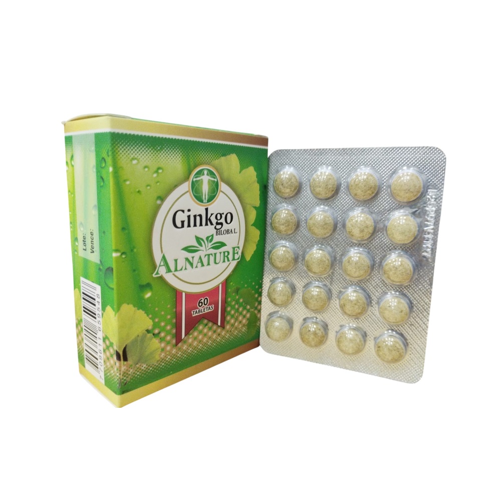 GINKGO BILOBA 120MG  X 60 TBL-ALNATU