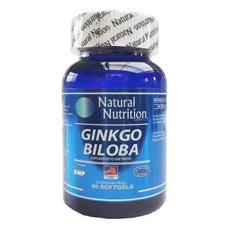 GINKGO BILOBA 80MG X 60 CAPS NATURAL NUT