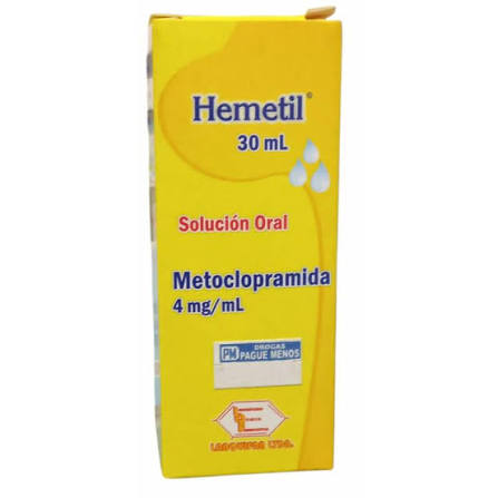 HEMETIL (METOCLOPRAMIDA) GOTAS X 30 ML