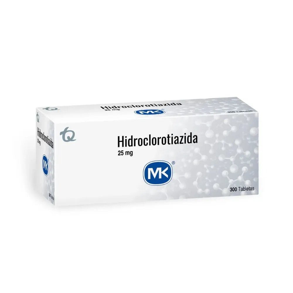 HIDROCLOROTIAZIDA 25 MG X 30TABS MK