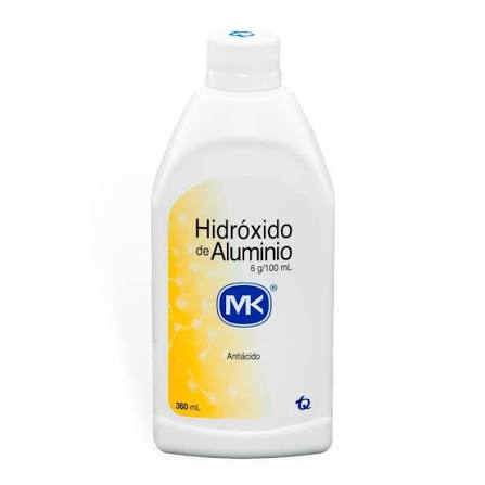 HIDROXIDO DE ALUMINIO SUSP X 360 ML - MK