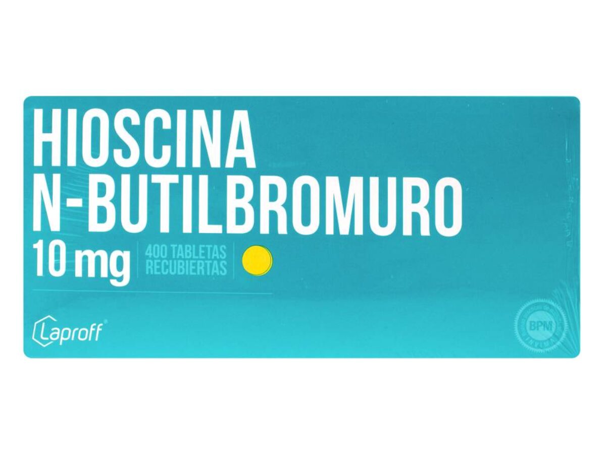 HIOSCINA N-BUTILBROMURO 10MG X 400 LAPRO