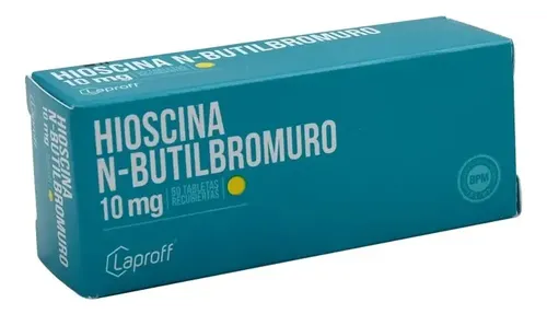 HIOSCINA NBUTILBROMURO 10 MG X 50 T LAPROFF
