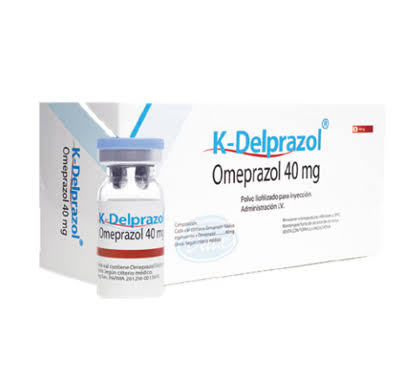K-DELPRAZOL (OMEPRAZOL 40MG) X10 AMP