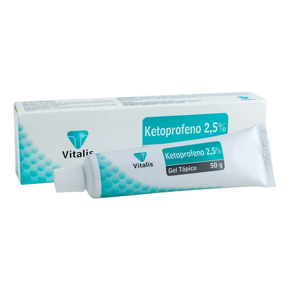 KETOPROFENO 2.5% GEL TOP. X 50G VITALIS