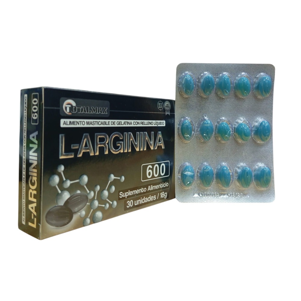 L-ARGININA  600 X30 CAPS BLANDAS TOTALM