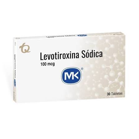 LEVOTIROXINA 100MCG X 30 TABS MK