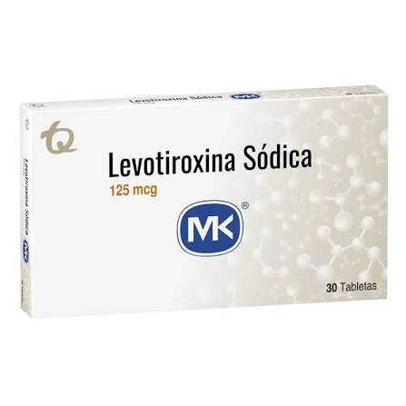 LEVOTIROXINA 125 MCG X 30 TAB MK