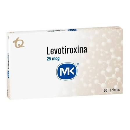 LEVOTIROXINA 25 MCG X 30 TAB MK