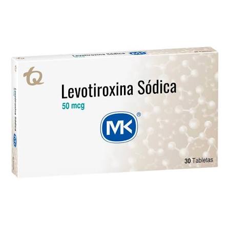 LEVOTIROXINA 50 MCG X 30 TBL- MK