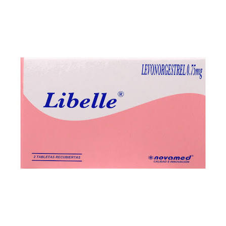 LIBELLE (LEVONORGESTREL) 0.75MG X 2 TABS