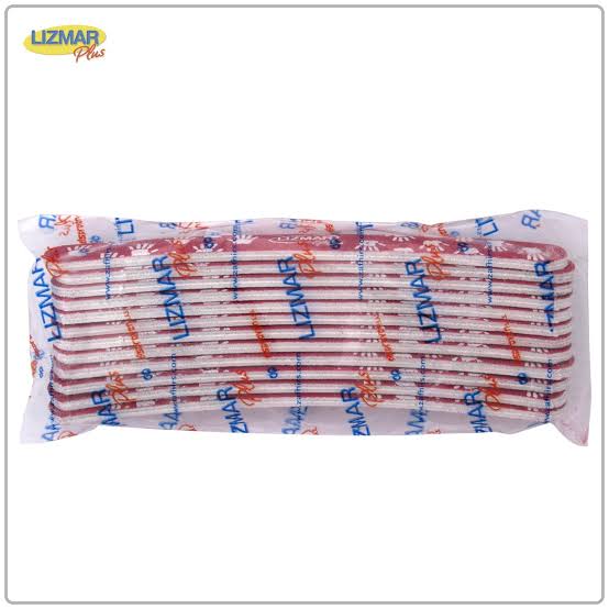 LIMA ACOLCHONADA COLORES CURVA X 12