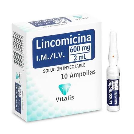 LINCOMICINA 600 MG X 10 AMPOLLAS VITALIS