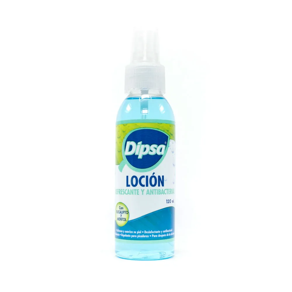 LOCIÓN REFRESCANTE DIPSA  X120 ML