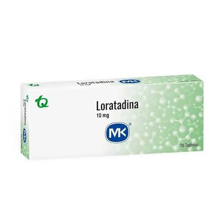 LORATADINA 10MG X 10 TABS MK