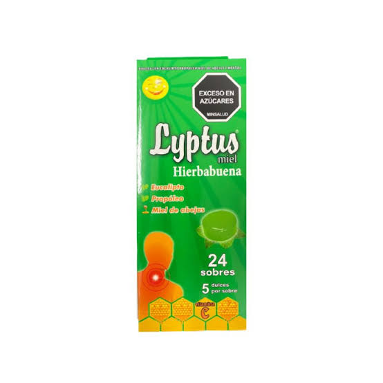 LYPTUS MIEL HIERBABUENA X 24 SOBRES