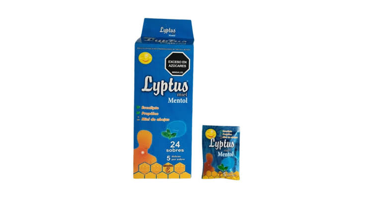 LYPTUS MIEL MENTOL PASTILLAS X 24 SOBRES