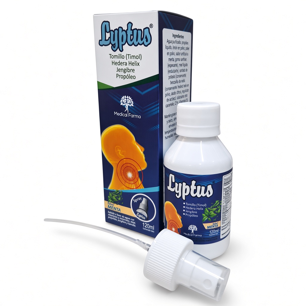 LYPTUS SPRAY GARGANTA MENTA X 120 ML