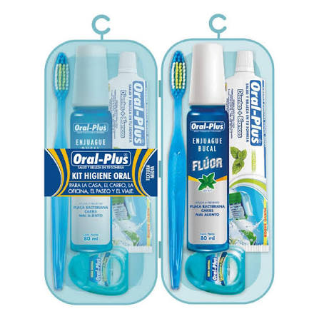 KIT VIAJERO ORAL PLUS (AZUL)