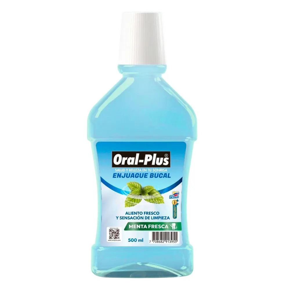 ENJUAGUE BUCAL MENTA FRESCA 500 ML ORALP