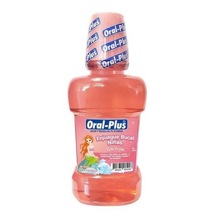 ENJUAGUE BUCAL NIÑAS TUTTI FRUTTI X 300M