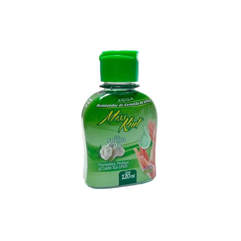 REMOVEDOR DE ESMALTE. EXTR. AJO X 120 ML