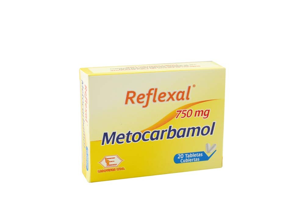 REFLEXAL 750 MG CAJA X 20 TAB (METOCARBA