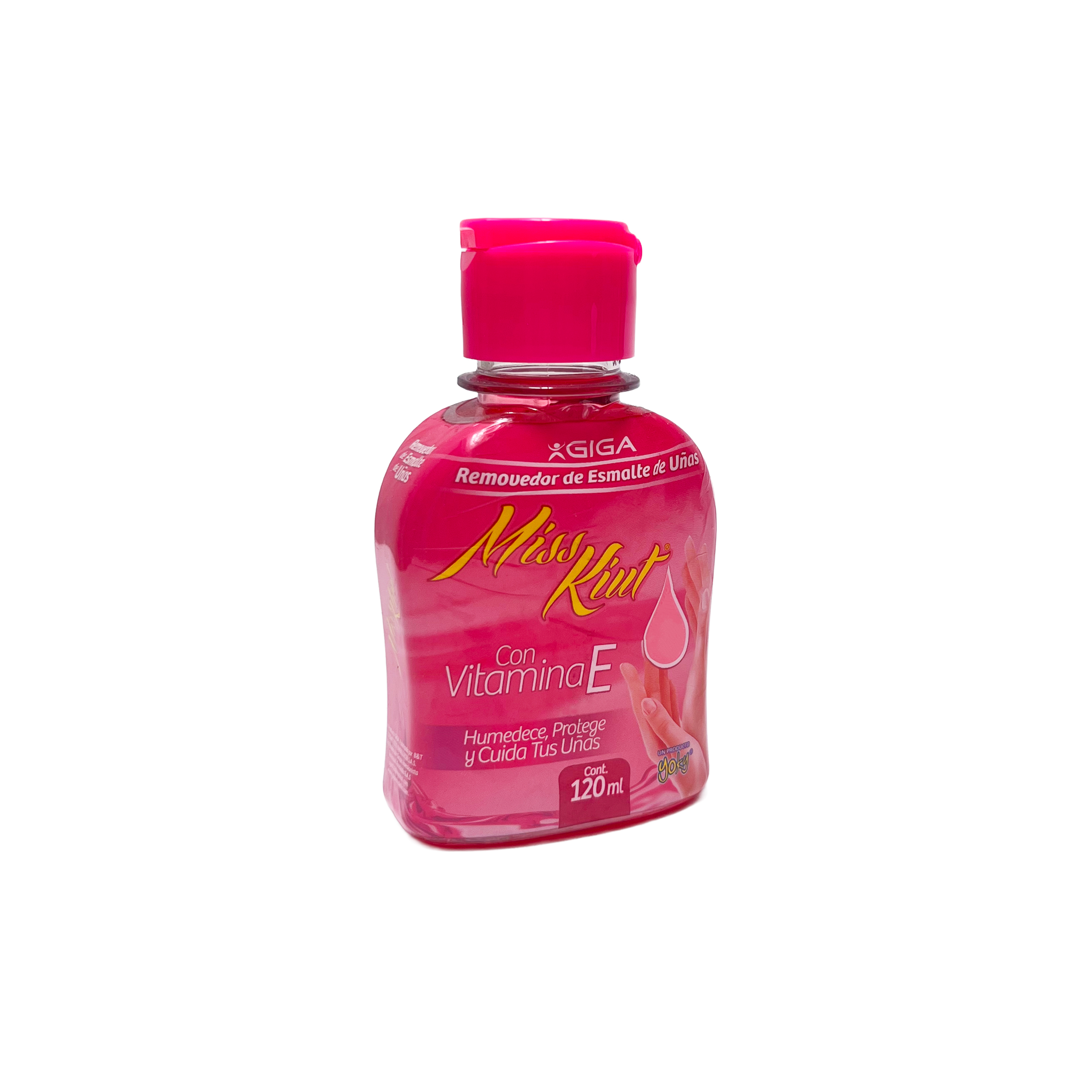 REMOVEDOR DE ESMALTE VITAMINA E X 120 ML