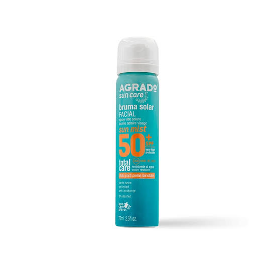 PROTECTOR SOLAR FACIAL SPRAY SPF 50 AGRA