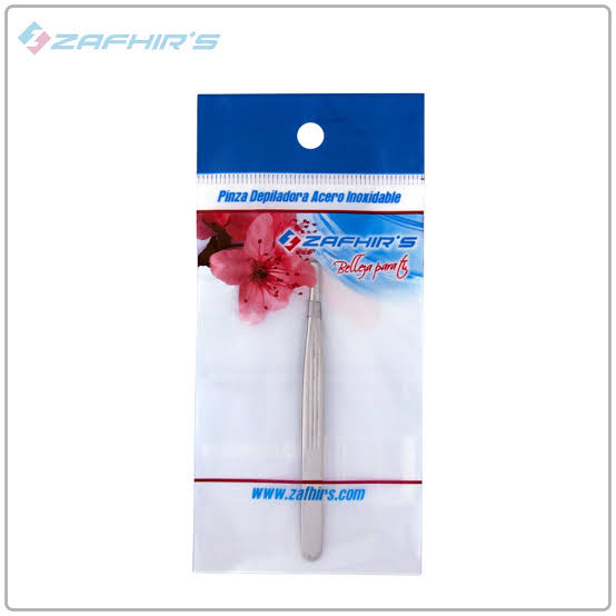 PINZA DEPILATORIA ACERO INOXIDABLE X 1