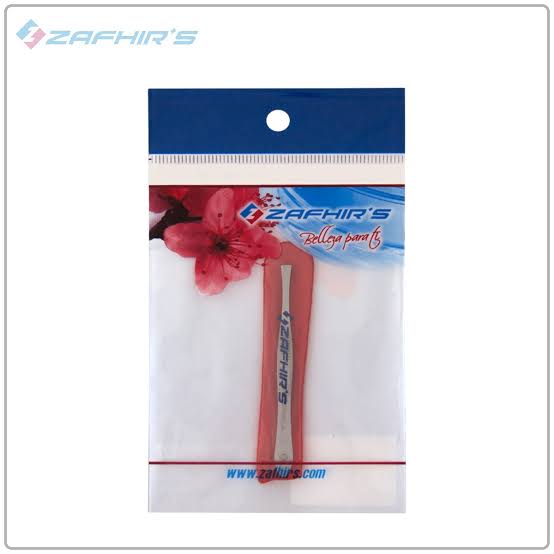 PINZA DEPILATORIA RECTA EN FUNDA X 1UN
