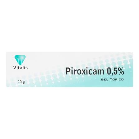 PIROXICAM 5% GEL X 40 G VITALIS