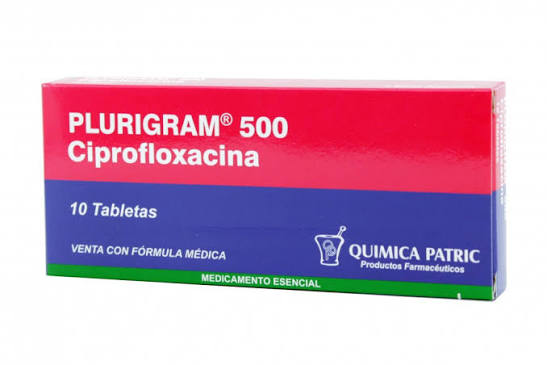 PLURIGRAM "CIPROFLOX" 500 MG X 10 TBL