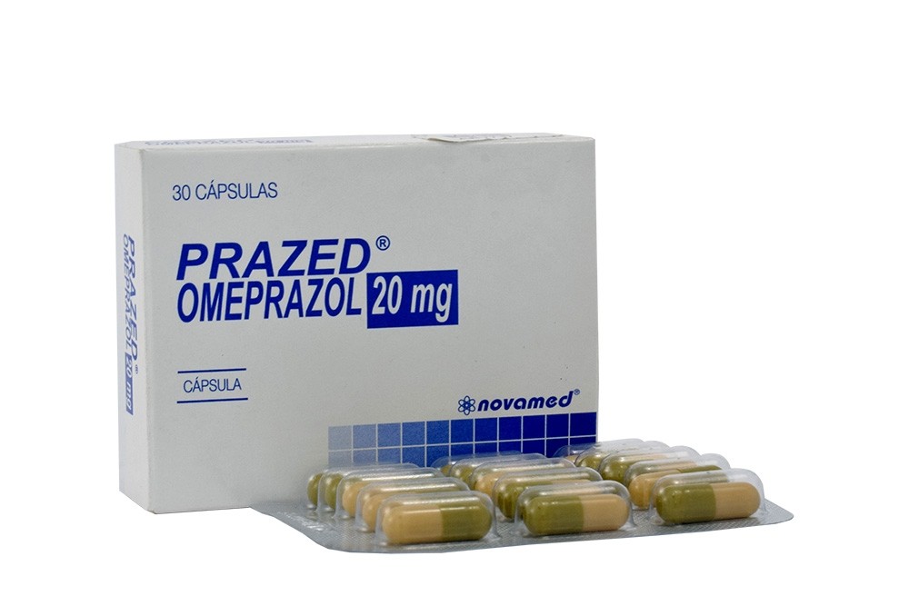 PRAZED 20MG X 30 CAPS NOVAMED